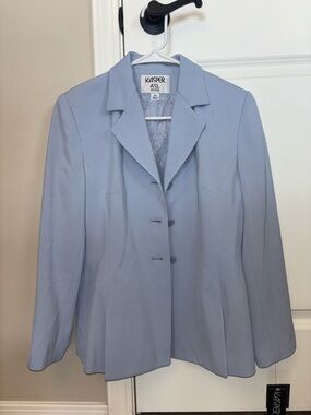 Kasper NWT Soft Blue Women's Tailored Blazer